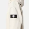 Anorak met afneembare capuchonvoering en kinband Anorak met afneembare capuchonvoering en kinband