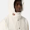 Anorak met afneembare capuchonvoering en kinband Anorak met afneembare capuchonvoering en kinband