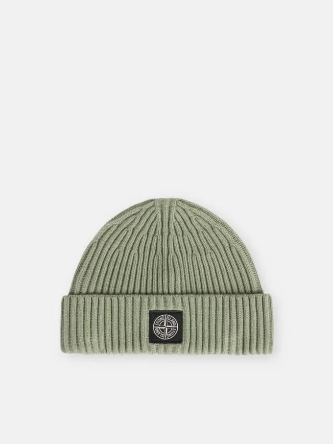 Beanie met Compass-logopatch Beanie met Compass-logopatch