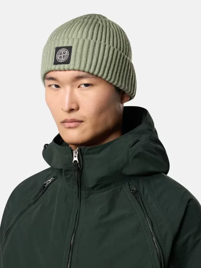 Beanie met Compass-logopatch Beanie met Compass-logopatch