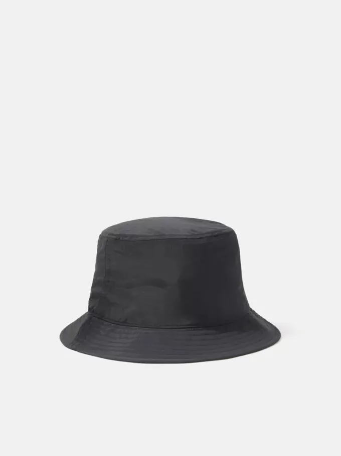 Bucket hat met mesh voering en Compass-borduursel