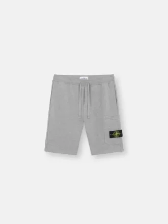 Cargo-bermudashort met zakken en trekkoord in de taille.