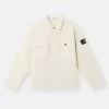 Comfortabel overshirt met borstzakken en drukknoopsluiting.