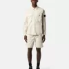 Comfortabel overshirt met borstzakken en drukknoopsluiting.