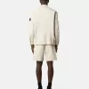 Comfortabel overshirt met borstzakken en drukknoopsluiting.