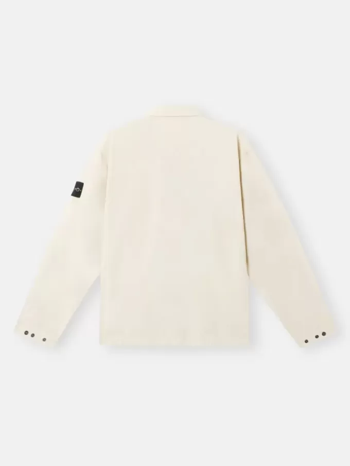 Comfortabel overshirt met borstzakken en drukknoopsluiting.