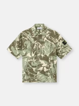 Comfortabel shirt met korte mouwen en knopen