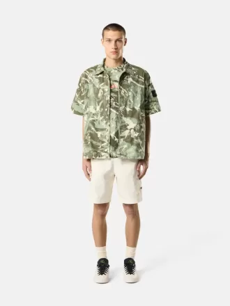 Comfortabel shirt met korte mouwen en knopen