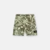 Comfortabele cargo bermuda met camouflageprint