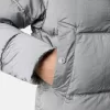 Donsjack met anti-drop en drukknoopzakken Donsjack met anti-drop en drukknoopzakken
