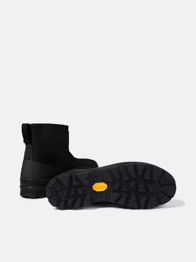 Enkellaars met Vibram®-zool voor schokdemping. Enkellaars met Vibram®-zool voor schokdemping.