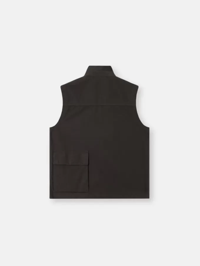 Functioneel vest met anti-drop en multi-pocket ontwerp. Functioneel vest met anti-drop en multi-pocket ontwerp.