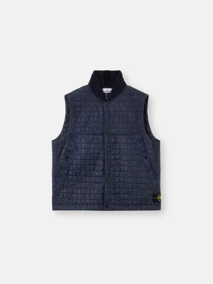 Gewatteerd vest met anti-drop en windbestendigheid