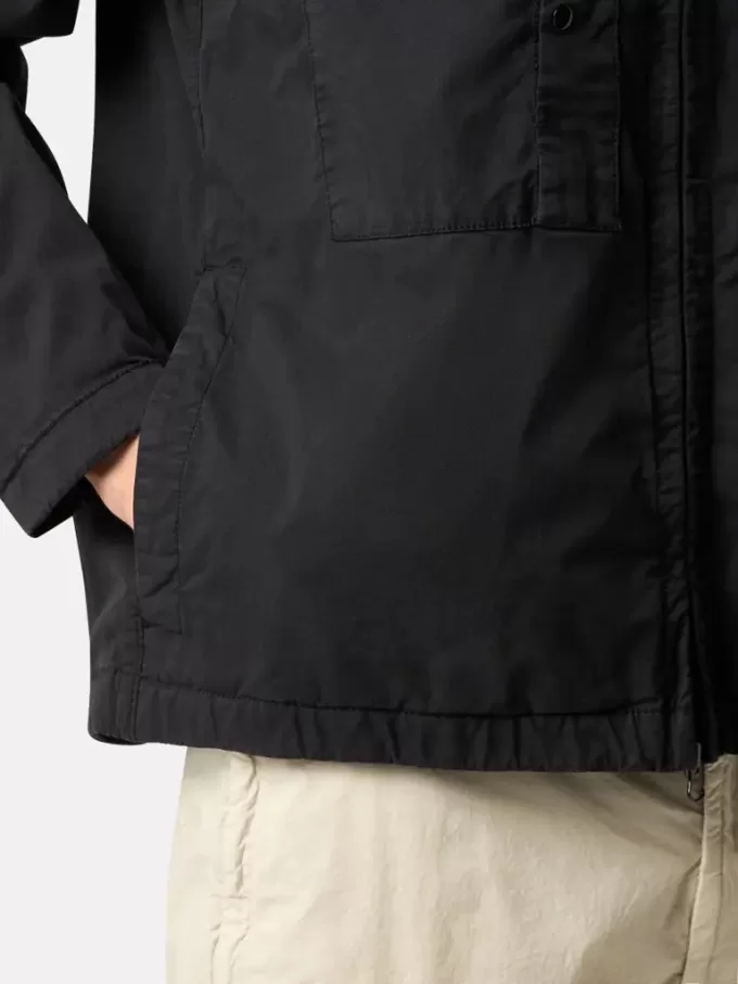 Jas met capuchon, borstzakken en anti-drop