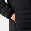 Jas met capuchon, naadloze donskanalen en anti-drop