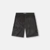 Losvallende bermuda met elastische tailleband