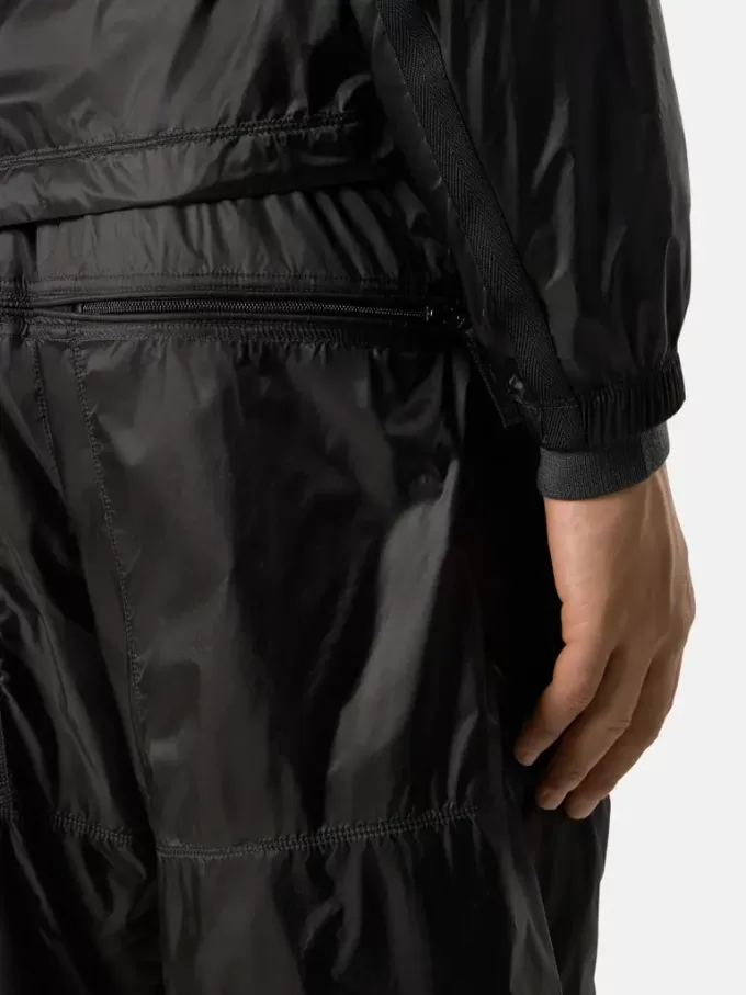 Losvallende bermuda met elastische tailleband