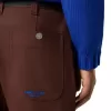 Losvallende chino met nylon riem