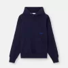 Oversized sweatshirt met capuchon en buideltas.