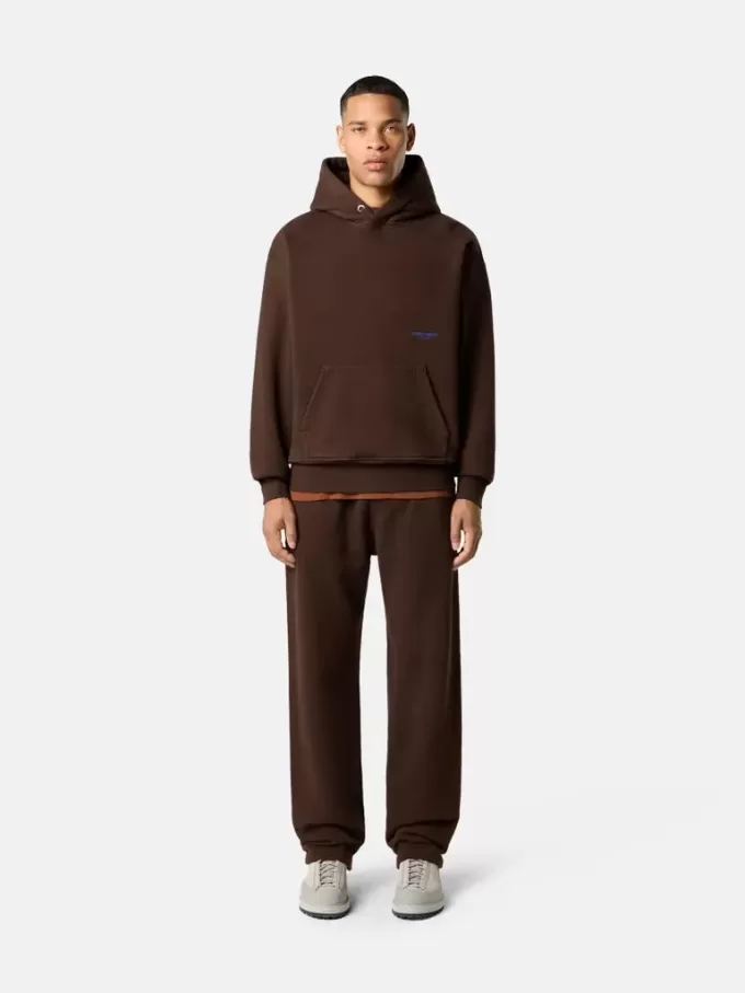 Oversized sweatshirt met capuchon en buideltas.
