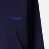 Oversized sweatshirt met capuchon en buideltas.