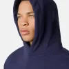 Oversized sweatshirt met capuchon en buideltas.