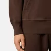 Oversized sweatshirt met capuchon en buideltas.
