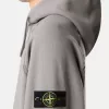 Oversized sweatshirt met capuchon en raglanmouwen.