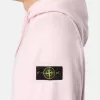 Oversized sweatshirt met capuchon en raglanmouwen.