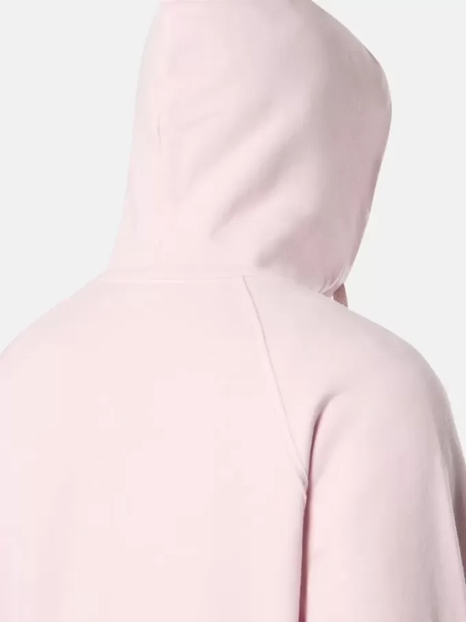 Oversized sweatshirt met capuchon en raglanmouwen.