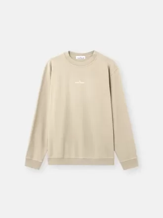 Oversized sweatshirt met ronde hals en ‘Industrial Four’-print