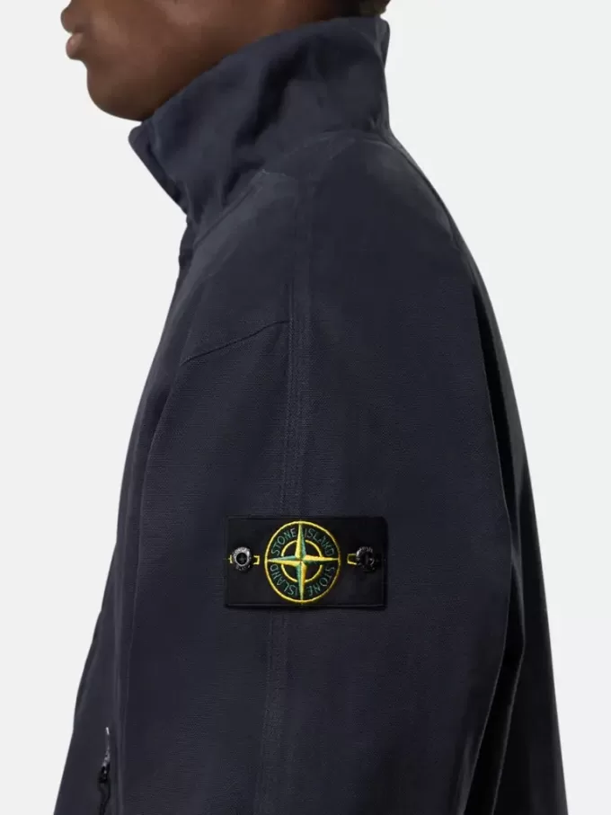 Oversized trainingsjack met zakken met ritssluiting