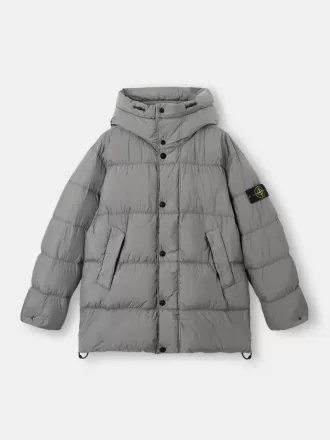 Parka met capuchon en windbestendigheid