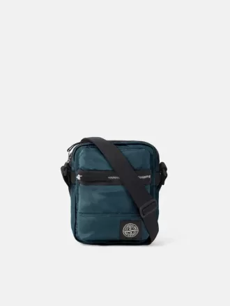 Pouch bag met voorvak en ripstop voering