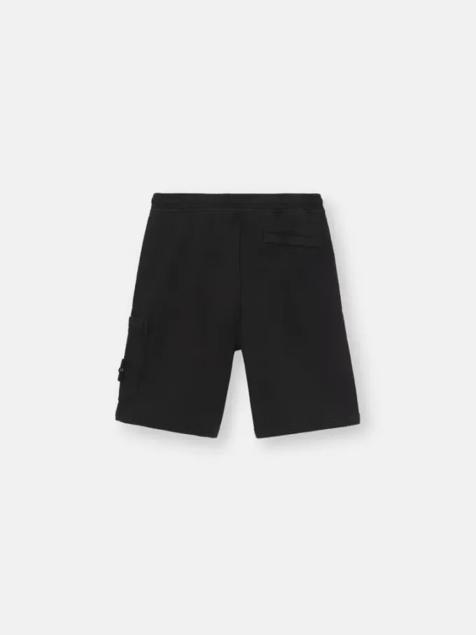 Regular-fit bermuda met elastische tailleband. Regular-fit bermuda met elastische tailleband.