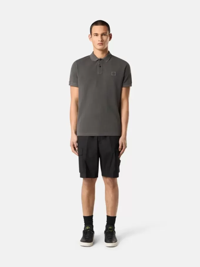 Regular fit cargo bermuda