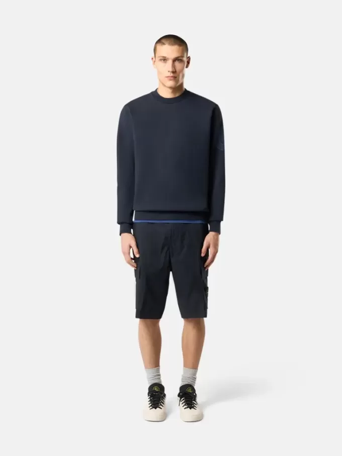 Regular fit cargo bermuda