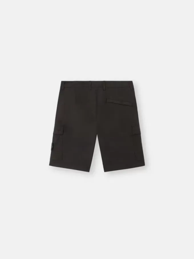 Regular fit cargo bermuda
