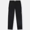 Regular-fit cargobroek met schuine ritszakken. Regular-fit cargobroek met schuine ritszakken.