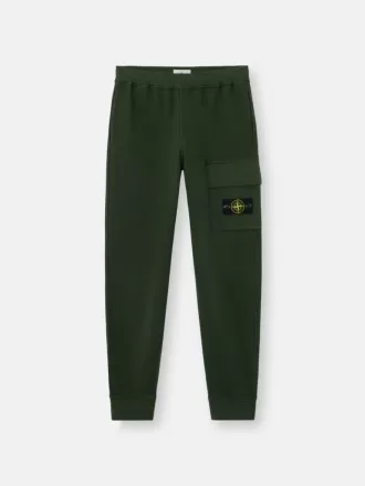 Regular fit joggingbroek met zak met balg aan de pijp.