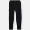 Regular fit joggingbroek met zak met balg aan de pijp. Regular fit joggingbroek met zak met balg aan de pijp.