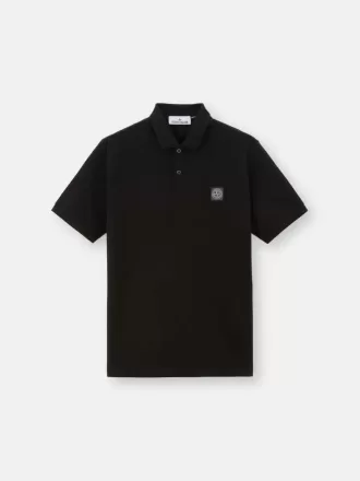 Regular fit poloshirt met korte mouwen en Compass-patch
