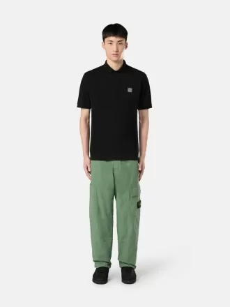 Regular fit poloshirt met korte mouwen en Compass-patch