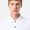 Regular fit poloshirt met korte mouwen en Compass-patch
