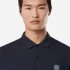 Regular fit poloshirt met korte mouwen en Compass-patch