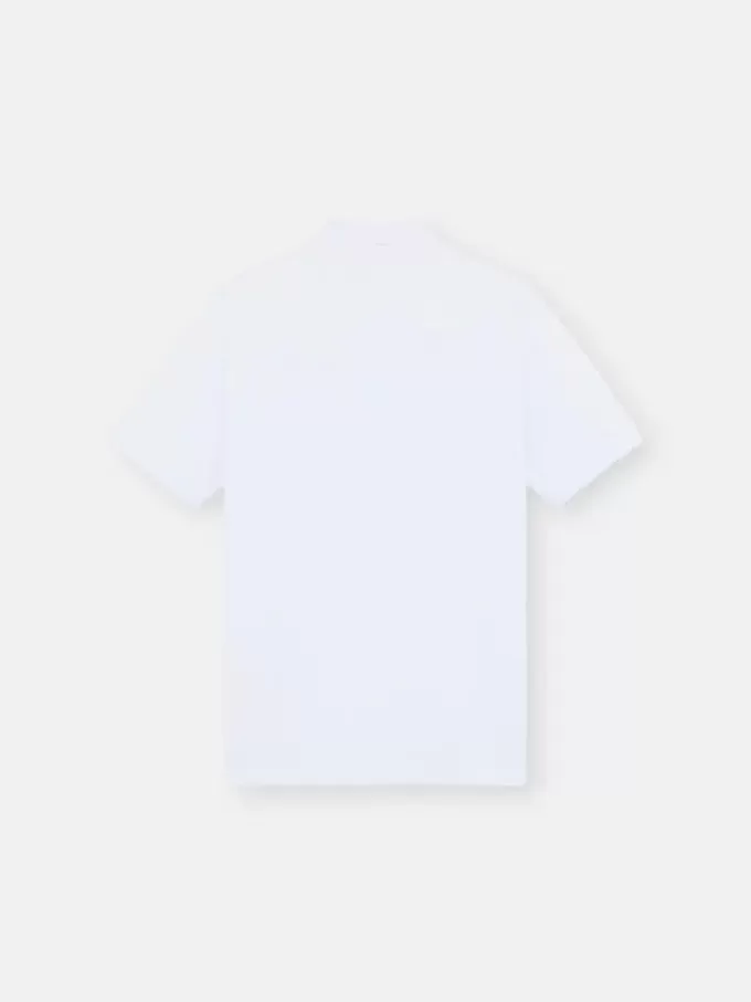 Regular fit poloshirt met korte mouwen en Compass-patch