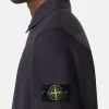 Regular fit polosweater met drukknoopsluiting