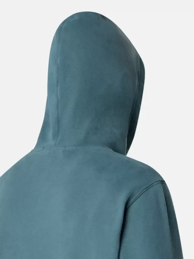 Regular fit sweatshirt met capuchon en buidelzak.