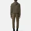 Regular fit sweatshirt met capuchon en buidelzak.