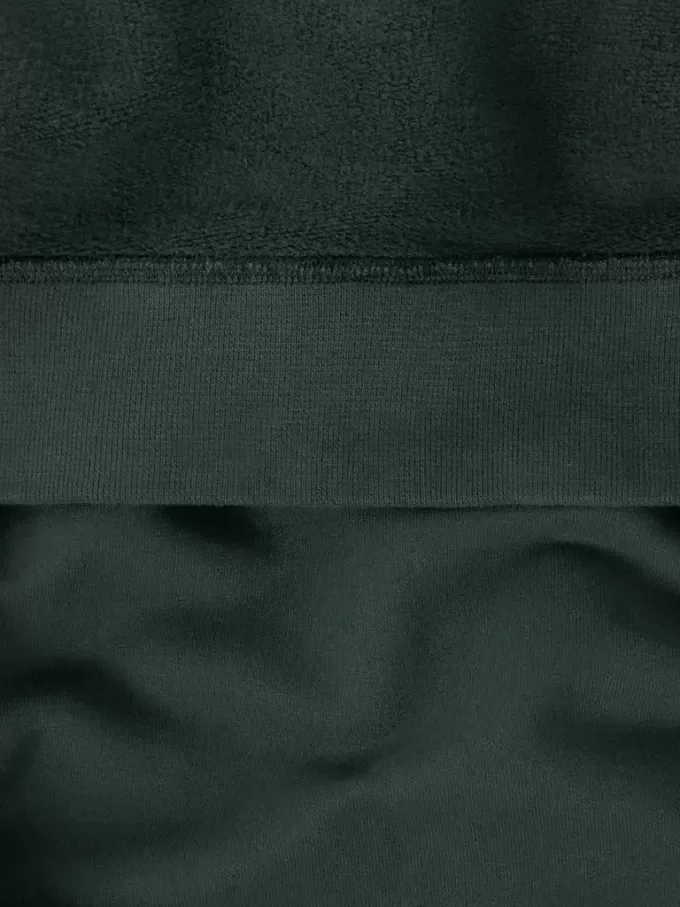 Regular fit sweatshirt met capuchon en buidelzak.